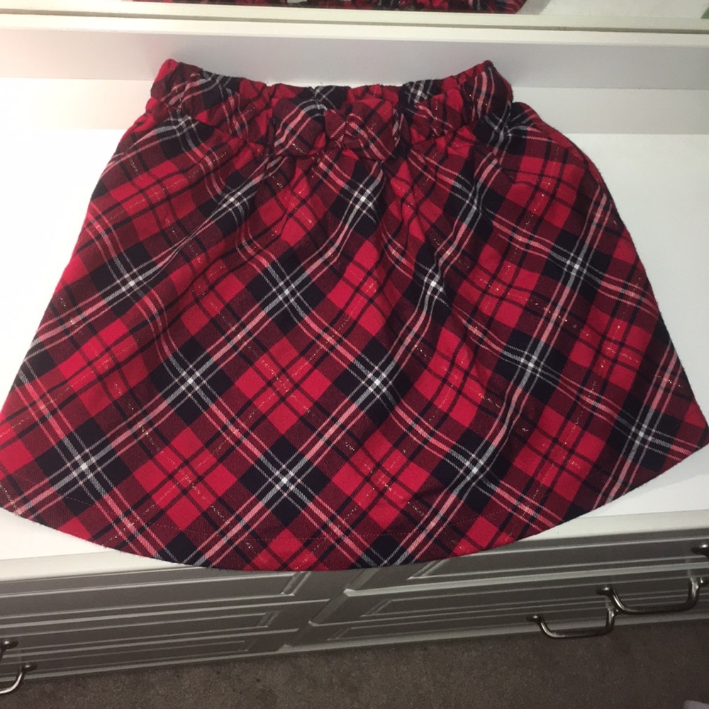 Girls Plaid Skirt